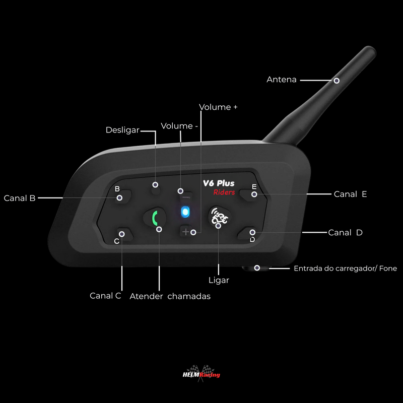 Intercomunicador V6 PLUS