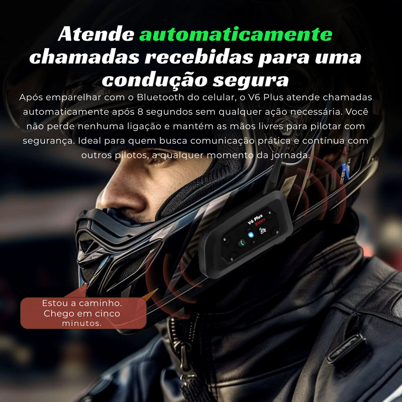 Intercomunicador V6 PLUS