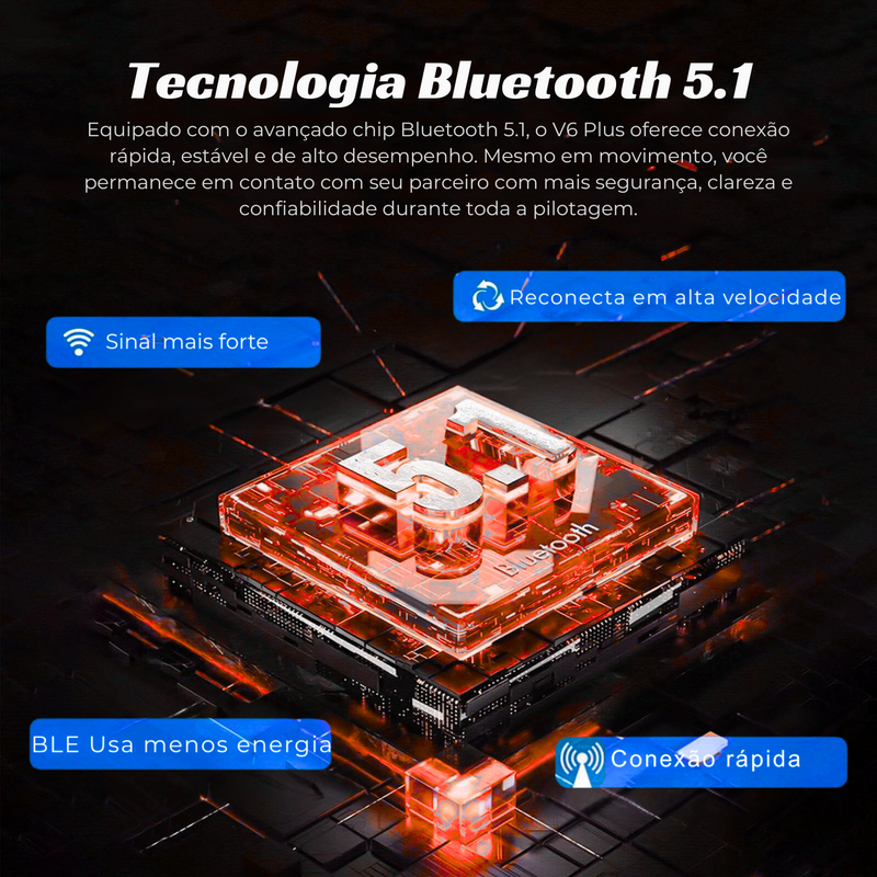 Intercomunicador V6 PLUS
