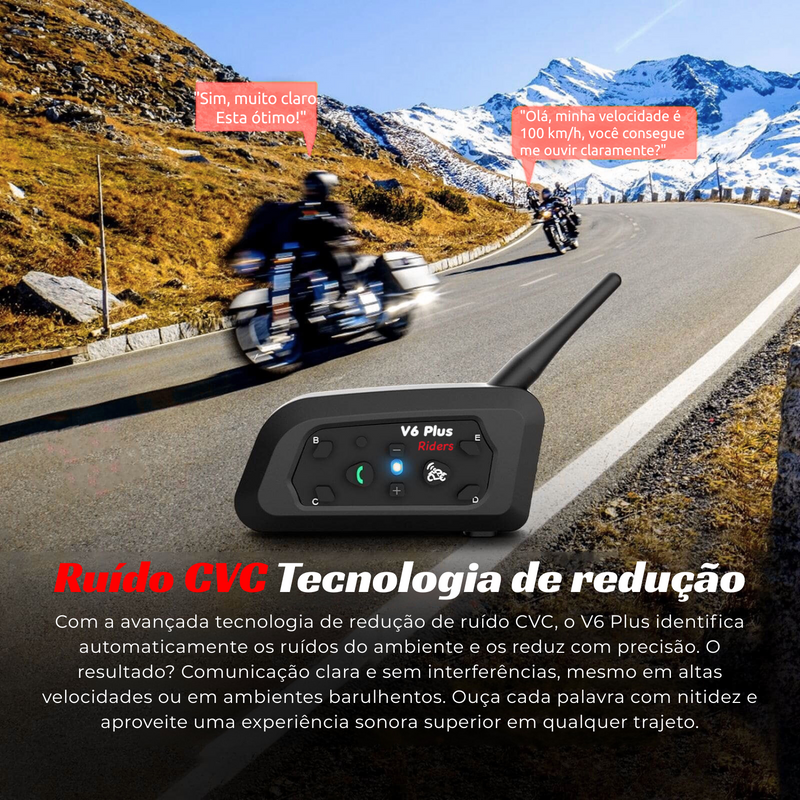 Intercomunicador V6 PLUS