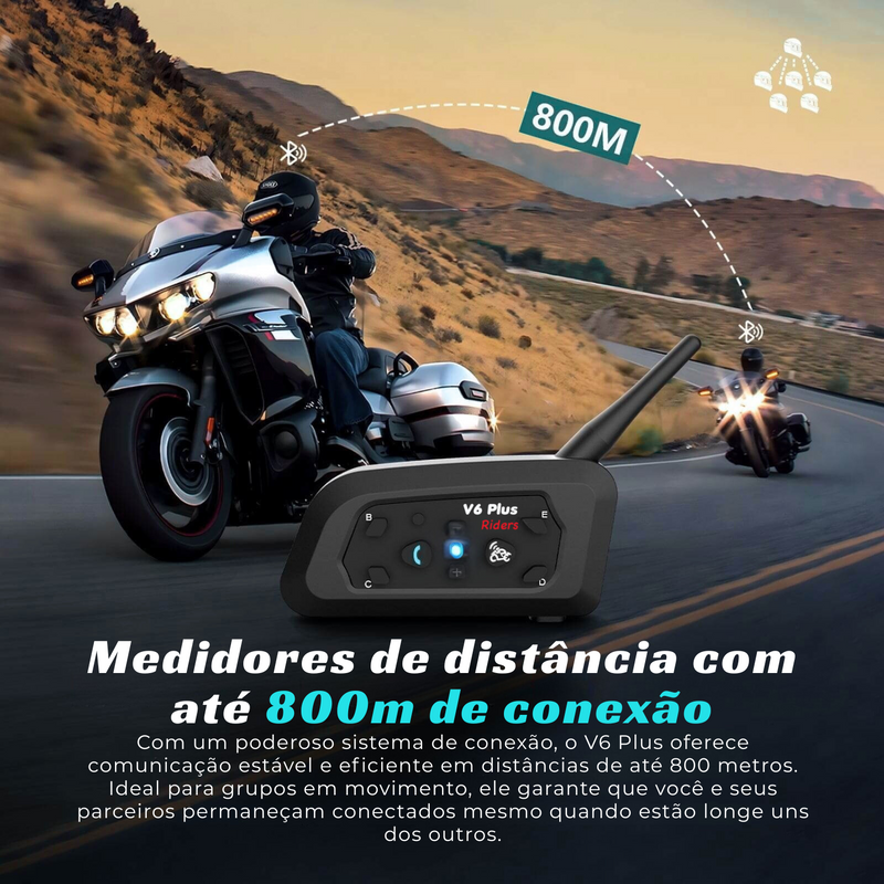 Intercomunicador V6 PLUS