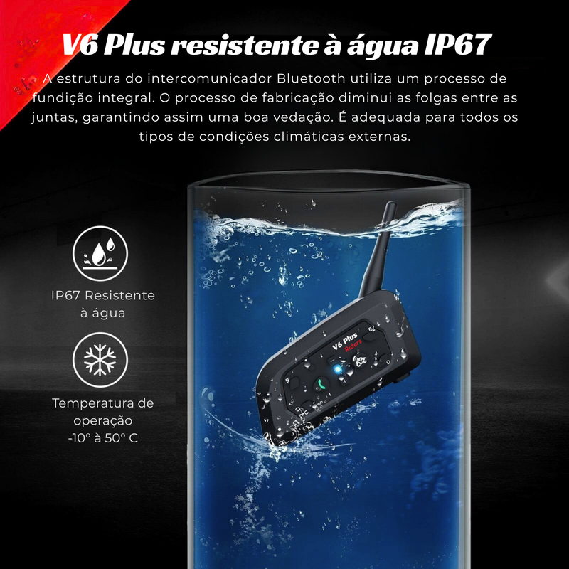 Intercomunicador V6 PLUS
